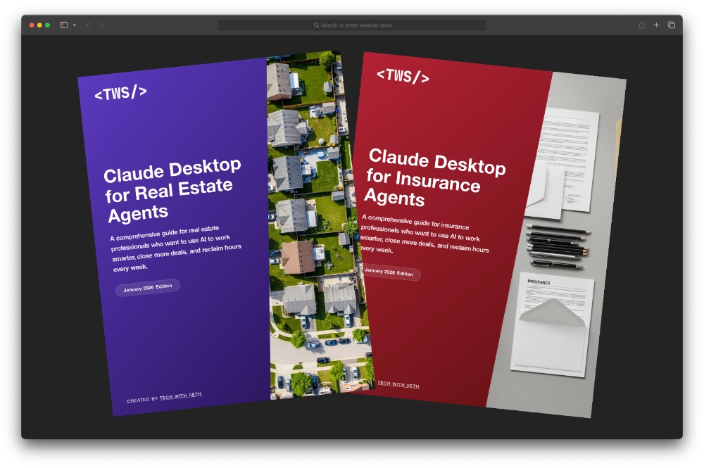 Claude Desktop Bundles for Real Estate + Insurance Agents