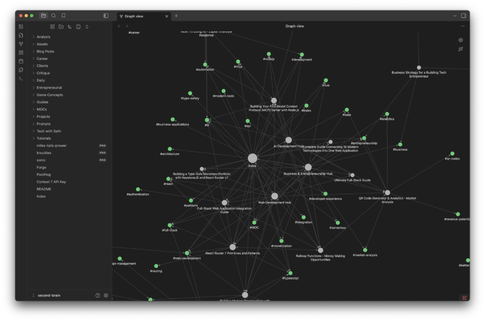 3D rendering of a brain with network connections