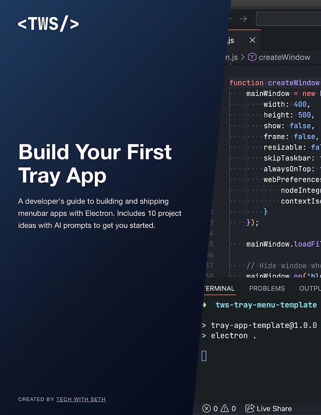 Tray App Guide cover